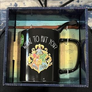Rae Dunn Harry Potter Hogwarts Mug Color Changing Slytherin